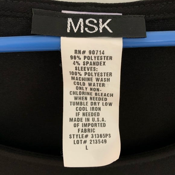 Black Bell Sleeve Dress - Picture 4 of 4